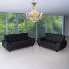 Conjunto de Sofás 3 e 2 Lugares Cristal Conjunto de Sofás 3 e 2 Lugares Cristal