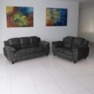 Conjunto de Sofás Clássico 3 e 2 Lugares