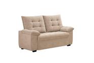 Conjunto de Sofás Estofados 3 e 2 Lugares Bertioga Bege Capuccino Conjunto de Sofás Estofados 3 e 2 Lugares Bertioga Bege Capuccino