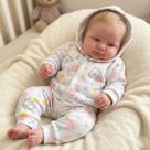 Conjunto De Soft Para Bebê Recém Nascido Com Capuz e Calça Quentinho Menino Menina 2 Peça
