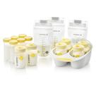 Conjunto de soluções de armazenamento de leite materno Medela Breastfeeding BPA Conjunto de soluções de armazenamento de leite materno Medela Breastfeeding BPA