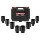 Conjunto de soquetes Axle Nut Impact VEVOR 3/4 Drive de 8 peças SAE com estojo