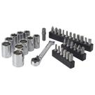 Conjunto de soquetes CRAFTSMAN CMMT12005LZ 1/4 pol. Drive 35 peças