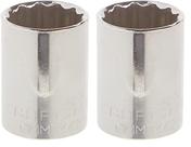 Conjunto de soquetes CRAFTSMAN Shallow 1/2" Drive 21 mm 12 pontos (x2)