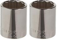 Conjunto de soquetes CRAFTSMAN Shallow 23 mm 1/2 polegadas Drive 12 pontos