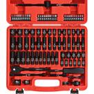 Conjunto de soquetes de acionamento de 1/4" EGOFIX 90 unidades métricas de 4-15 mm SAE