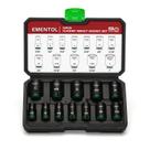 Conjunto de soquetes de impacto EMENTOL 3/8" Drive 12 unidades SAE