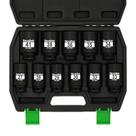 Conjunto de soquetes de impacto TecoTek de 11 peças Deep Metric 27 mm - 41 mm
