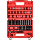 Conjunto de Soquetes de Impacto VEVOR 3/8" 50 Peças CR-V com Estojo