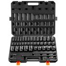 Conjunto de soquetes de impacto VEVOR 43 peças SAE de 1/2 polegada de profundidade e raso Conjunto de soquetes de impacto VEVOR 43 peças SAE de 1/2 polegada de profundidade e raso
