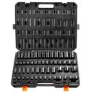 Conjunto de soquetes de impacto VEVOR 59PCS 3/8 e 1/2 SAE 8-32 mm com estojo