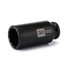 Conjunto de soquetes EMENTOL 1/2 Drive Deep Spindle Exle Nut 30mm