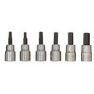 Conjunto de soquetes Hex Bit Craftsman 3/8 Drive SAE de 6 peças CMMT34447
