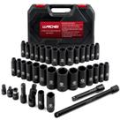Conjunto de soquetes LLNDEI de 1/2 polegada Drive Deep Impact 37 peças