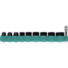 Conjunto de soquetes Makita E-01672 Impact XPS 10 unidades 3/8 Drive SAE