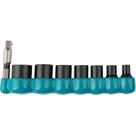 Conjunto de soquetes Makita E-01703 Impact XPS 8 unidades com unidade 1/4 SAE Conjunto de soquetes Makita E-01703 Impact XPS 8 unidades com unidade 1/4 SAE