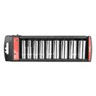 Conjunto de soquetes MAXPOWER 3/8" Drive SAE 9 peças de 6 pontos