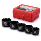 Conjunto de soquetes MIXPOWER 3/8" Drive Low Profile Fuel Filter x5