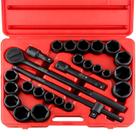 Conjunto de soquetes NEIKO 02499A com acionamento de 3/4 polegadas Jumbo Master 27 peças