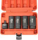 Conjunto de soquetes NEIKO 02530A, 5 peças, 12 pontos e 1/2, 30 mm - 36 mm