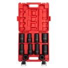 Conjunto de soquetes Sunex 5690A 1" Drive de 10 peças com caixa de aço Cr-Mo