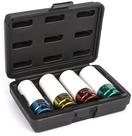 Conjunto de Soquetes Titan 21095 (4 Peças) 1/2" - Sem Danos