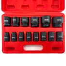 Conjunto de soquetes TONYNOL 1/2" Drive Impact, métrico de 6 pontos, 14 unidades