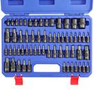 Conjunto de soquetes Torx Bit e soquetes Torx externos WORKPRO 60pc