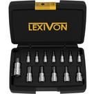 Conjunto de soquetes Torx Bit LEXIVON Star T8 de 13 peças - T60 LX-143