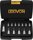 Conjunto de soquetes Torx Bit LEXIVON Tamper Proof de 13 peças LX-146