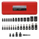 Conjunto de soquetes Torx Bit MIXPOWER 32PCS 14 Star Bits T8-T70
