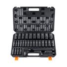 Conjunto de soquetes VEVOR 1/2 Drive Impact, 34 peças, métrico, 8-36 mm