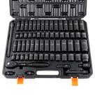 Conjunto de soquetes VEVOR 1/2 Drive Impact 65 peças SAE 10-32 mm com estojo Conjunto de soquetes VEVOR 1/2 Drive Impact 65 peças SAE 10-32 mm com estojo