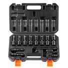 Conjunto de soquetes VEVOR 14PCS Universal Impact 3/8 Drive 10-19mm