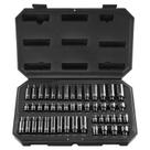 Conjunto de soquetes VEVOR Drive Impact 1/4 - 48 peças em aço CR-MO