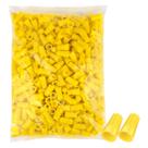 Conjunto de sortimento de conectores de fio 500 unidades amarelas AWG 22-10