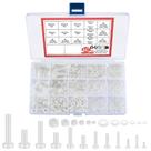 Conjunto de sortimento de parafusos e porcas Bnnrjia M2/M2.5/M3/M4/M5/M6