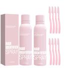 Conjunto de spray identificador de cabelo Jefuzh para barbear o rosto x2