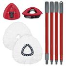 Conjunto de substituição de esfregão Yuunaie para O-Cedar EasyWring Spin Mop