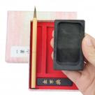 Conjunto de Sumiê Japonês Kuretake Minimalista Embalagem Rosa