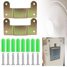 Conjunto de suporte de ventilador de aço para montagem em parede LUTQ Heavy Duty Conjunto de suporte de ventilador de aço para montagem em parede LUTQ Heavy Duty