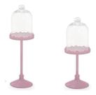 Conjunto de Suporte para Doces Rosa Conjunto de Suporte para Doces Rosa