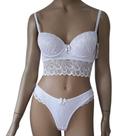 Conjunto De Sutiã E Calcinha Lanjeri Sexi Fio Dental Dornelas 2272