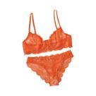 Conjunto De Sutiã E Calcinhas De Renda, Lingerie Transparente Com Arame, Várias Cores, Lingerie Sexy