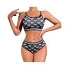 Conjunto De Sutiã Esportivo Sem Costura Para Mulheres, Estilo Coreano, Sem Arame, Calcinha De Alta Conjunto De Sutiã Esportivo Sem Costura Para Mulheres, Estilo Coreano, Sem Arame, Calcinha De Alta