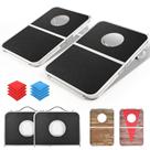 Conjunto de tábuas Cornhole Ropoda 61x41 cm portátil com 8 bolsas