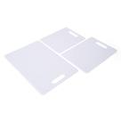 Conjunto de Tábuas de Corte Farberware - Plástico, Lavável na Lava-Louças - Branco Conjunto de Tábuas de Corte Farberware - Plástico, Lavável na Lava-Louças - Branco