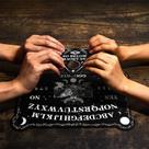 Conjunto de tabuleiros de adivinhação Sumind Pendulum Dowsing com prancheta