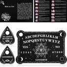Conjunto de tabuleiros de adivinhação Sumind Pendulum Dowsing com prancheta