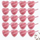 Conjunto de taças de mistura de máscara facial Rowcay Plastic em forma de coração Conjunto de taças de mistura de máscara facial Rowcay Plastic em forma de coração